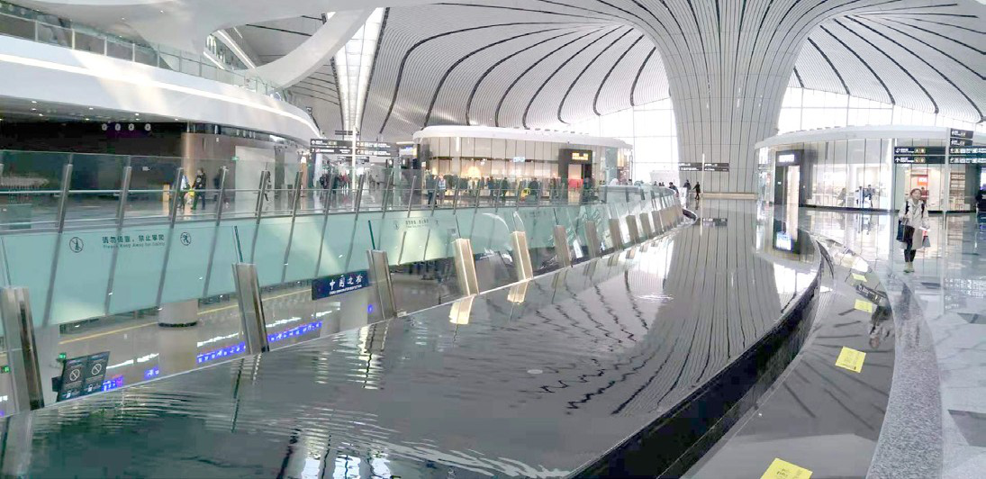 摇钱树娱乐低氯水处置系统助力北京大兴机场