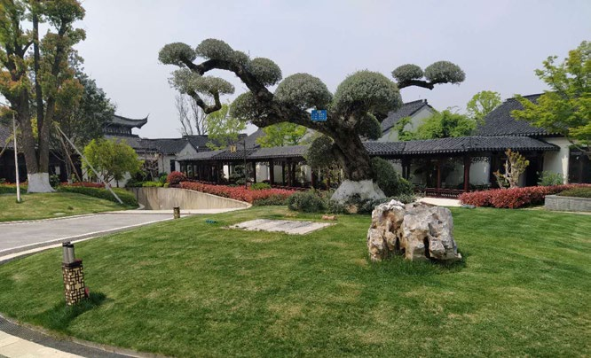溧阳华健全达养生泳池，人为湖水处置工程项目案例